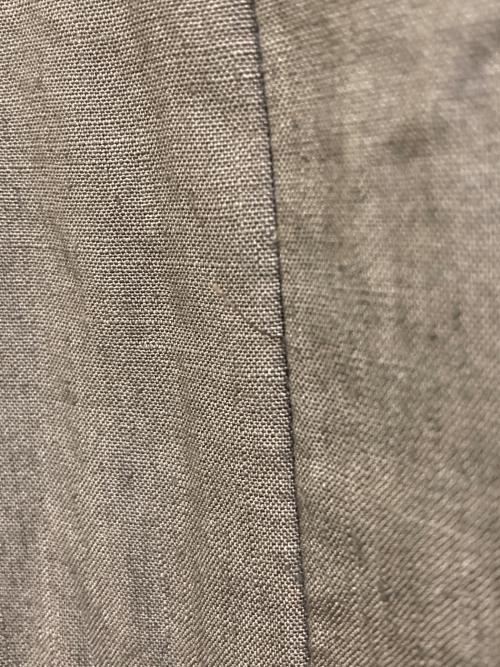 Demi-Luxe Beams（デミルクス ビームス）Demi-Luxe BEAMS (デミルクス ビームス) リネン ハーフスリーブワンピース グレー サイズ:SIZE 38の古着・服飾アイテム