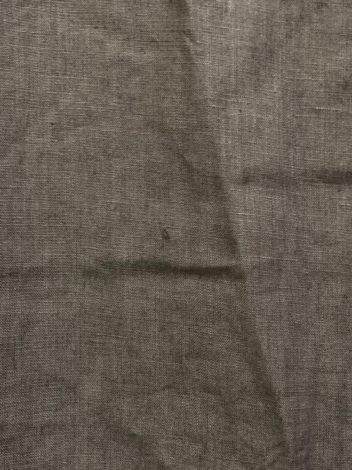 Demi-Luxe Beams（デミルクス ビームス）Demi-Luxe BEAMS (デミルクス ビームス) リネン ハーフスリーブワンピース グレー サイズ:SIZE 38の古着・服飾アイテム