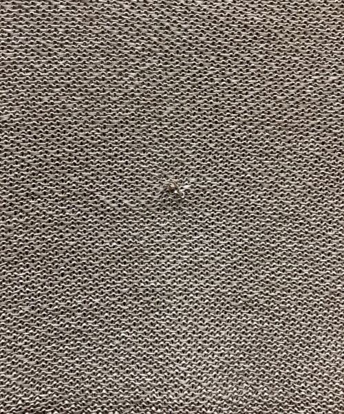 allureville（アルアバイル）allureville (アルアバイル) カノコメッシュクルーカーディガン ブラウン サイズ:2の古着・服飾アイテム