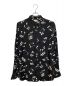 Saint Laurent Paris（サンローランパリ）の古着「16AW 音符総柄レーヨンシャツ/エディ期/Archive」｜ブラック×ホワイト