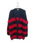 Saint Laurent Paris（サンローランパリ）の古着「モヘヤカーディガン/13AW/エディ期/Archive」｜レッド×ブラック
