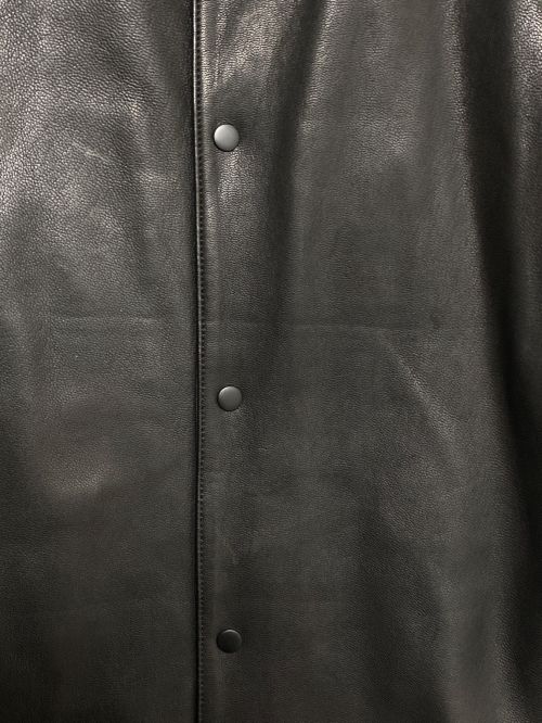MINEDENIM（マインデニム）MINEDENIM (マインデニム) Sheep Leather Coach ブラック サイズ:3の古着・服飾アイテム