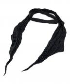 Saint Laurent Parisサンローランパリ）の古着「スカーフ」｜ブラック