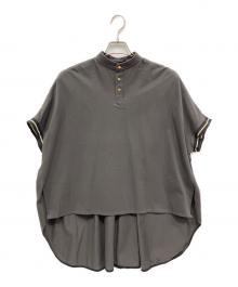 THE RERACS（ザ リラクス）の古着「フレアポロシャツ」｜カーキ