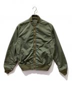DEUXIEME CLASSEドゥーズィエム クラス）の古着「ミリタリーブルゾン」｜カーキ