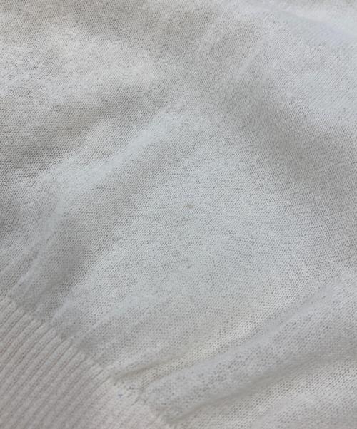 RED VALENTINO（レッドヴァレンティノ）RED VALENTINO (レッドヴァレンティノ) ノースリーブニット アイボリー×ブラック サイズ:不明の古着・服飾アイテム