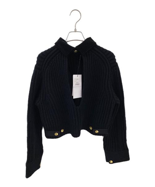sacai（サカイ）sacai (サカイ) Carhartt WIP (カーハートダブリューアイピー) Knit Pullover Detroit ブラック サイズ:1の古着・服飾アイテム