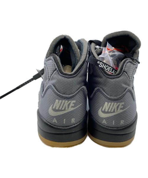 NIKE（ナイキ）NIKE (ナイキ) OFFWHITE (オフホワイト) AIR JORDAN 5 RETRO SP グレー サイズ:27.5cm(US 9.5) 未使用品の古着・服飾アイテム
