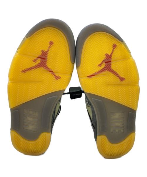 NIKE（ナイキ）NIKE (ナイキ) OFFWHITE (オフホワイト) AIR JORDAN 5 RETRO SP グレー サイズ:27.5cm(US 9.5) 未使用品の古着・服飾アイテム