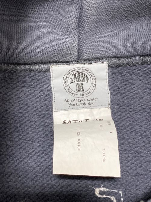SAINT MICHAEL（セントマイケル）SAINT MICHAEL (セントマイケル) HOLY RELICS HOODIE グレー サイズ:Mの古着・服飾アイテム