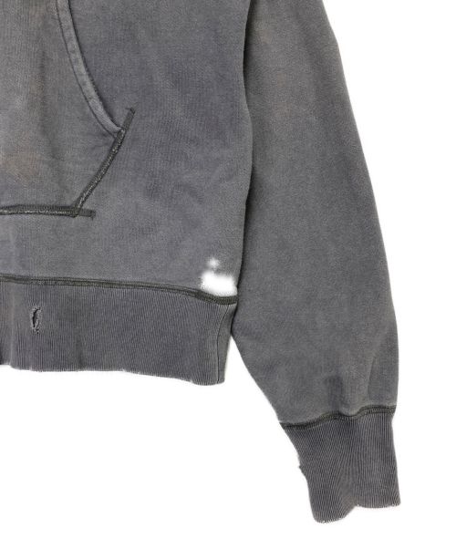 SAINT MICHAEL（セントマイケル）SAINT MICHAEL (セントマイケル) HOLY RELICS HOODIE グレー サイズ:Mの古着・服飾アイテム