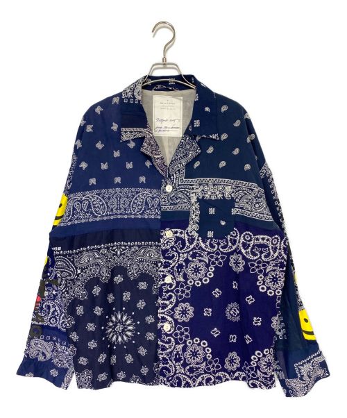 READYMADE（レディメイド）READYMADE (レディメイド) SLEEPING SHIRT ネイビー サイズ:2の古着・服飾アイテム