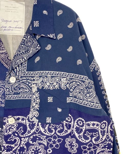 READYMADE（レディメイド）READYMADE (レディメイド) SLEEPING SHIRT ネイビー サイズ:2の古着・服飾アイテム