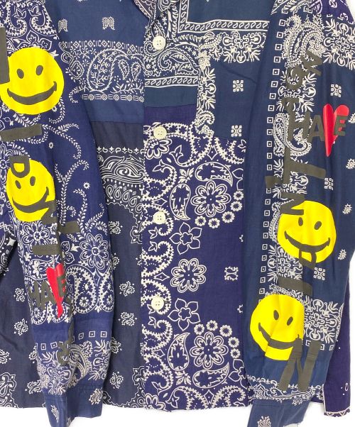 READYMADE（レディメイド）READYMADE (レディメイド) SLEEPING SHIRT ネイビー サイズ:2の古着・服飾アイテム
