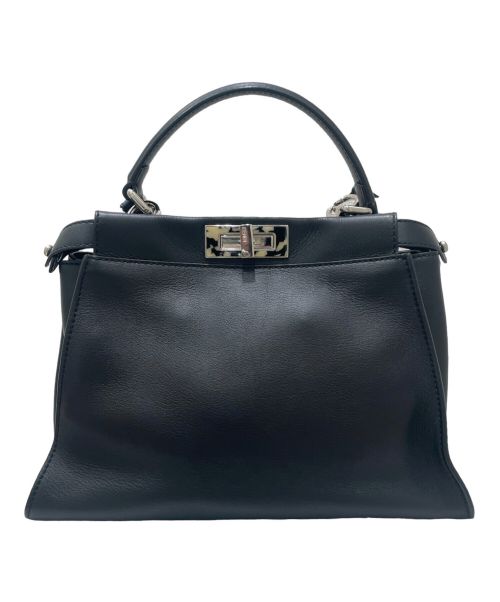 FENDI（フェンディ）FENDI (フェンディ) ピーカブー ミディアム ブラック サイズ:ミディアムの古着・服飾アイテム