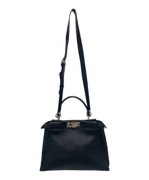 FENDI（フェンディ）FENDI (フェンディ) ピーカブー ミディアム ブラック サイズ:ミディアムの古着・服飾アイテム