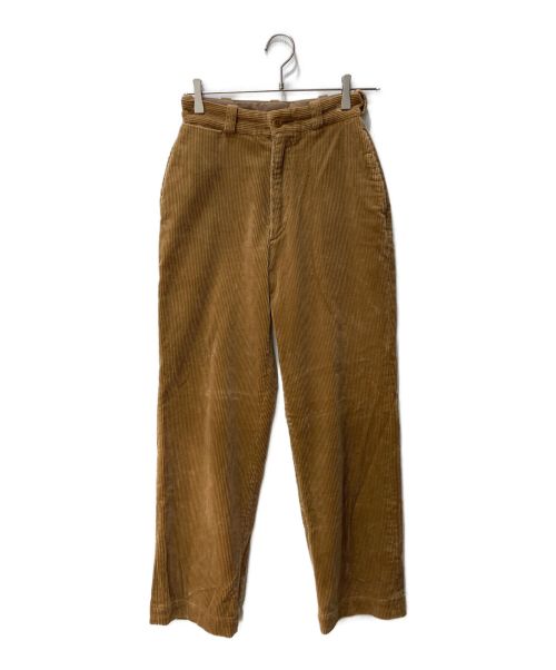 LENO&CO（-）LENO&CO (リノアンドコー) CORDUROY TROUSERS  L1802-PT002 ブラウン サイズ:1の古着・服飾アイテム