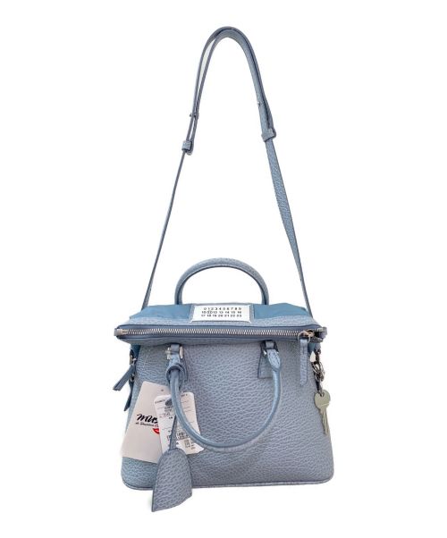 Maison Margiela（メゾンマルジェラ）Maison Margiela (メゾンマルジェラ) 5AC MINI BAG ライトブルー 未使用品の古着・服飾アイテム