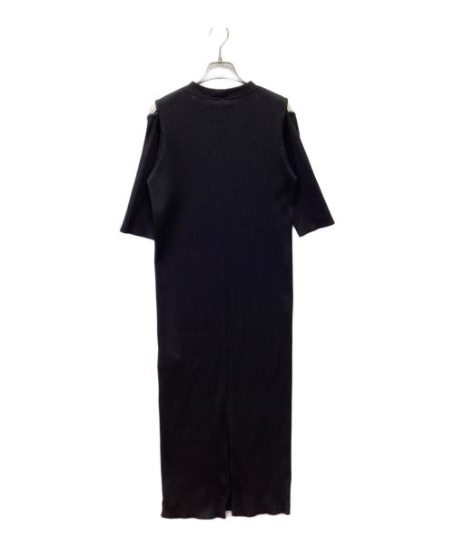 Noble（ノーブル）Noble (ノーブル) トタンテレコショルダーオープンワンピース ブラック サイズ:-の古着・服飾アイテム