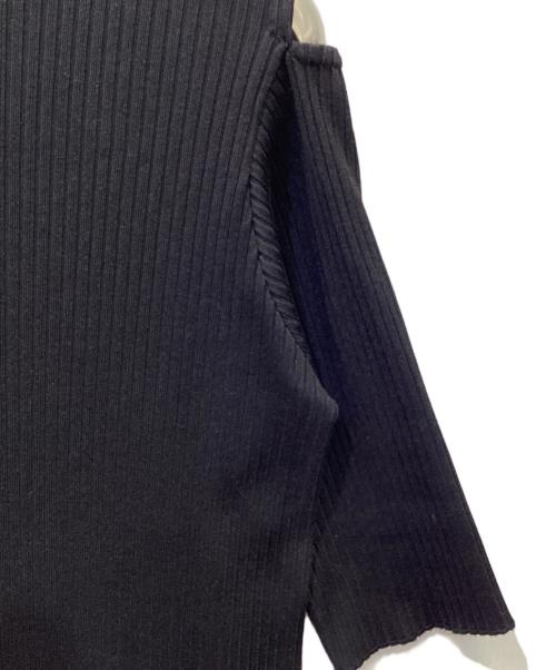 Noble（ノーブル）Noble (ノーブル) トタンテレコショルダーオープンワンピース ブラック サイズ:-の古着・服飾アイテム