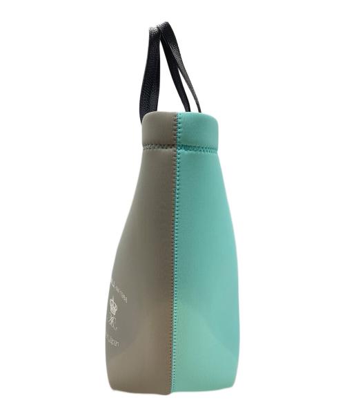 A.D.M.J.（エーディーエムジェイ）A.D.M.J. (エーディーエムジェイ) トリコットダブル マジックライト グレー×スカイブルーの古着・服飾アイテム