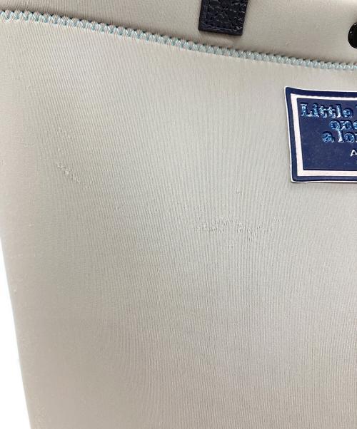 A.D.M.J.（エーディーエムジェイ）A.D.M.J. (エーディーエムジェイ) トリコットダブル マジックライト グレー×スカイブルーの古着・服飾アイテム