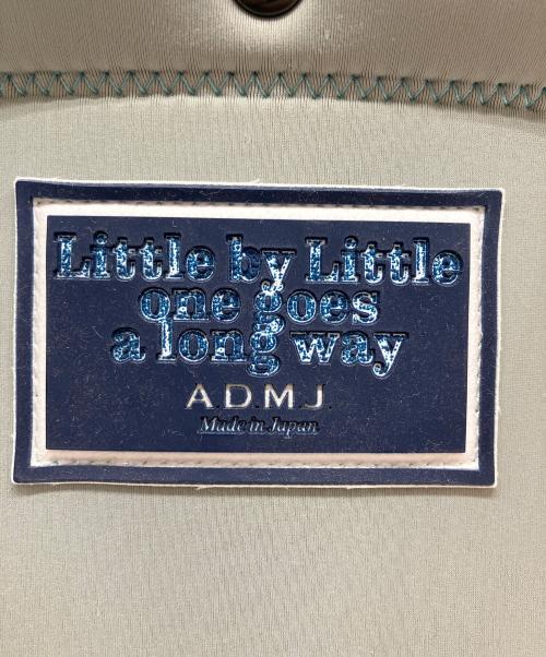 A.D.M.J.（エーディーエムジェイ）A.D.M.J. (エーディーエムジェイ) トリコットダブル マジックライト グレー×スカイブルーの古着・服飾アイテム