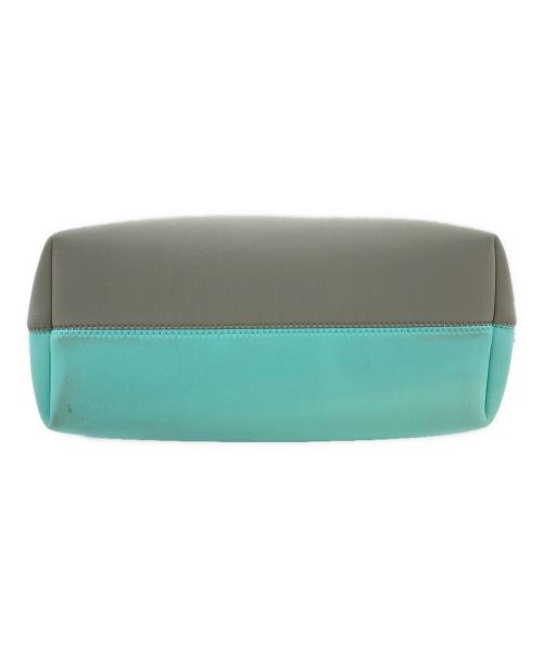 A.D.M.J.（エーディーエムジェイ）A.D.M.J. (エーディーエムジェイ) トリコットダブル マジックライト グレー×スカイブルーの古着・服飾アイテム