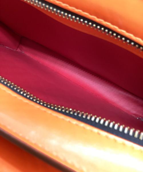 MARNI（マルニ）MARNI (マルニ) ショルダーバッグ／TRUNK REVERSE オレンジの古着・服飾アイテム