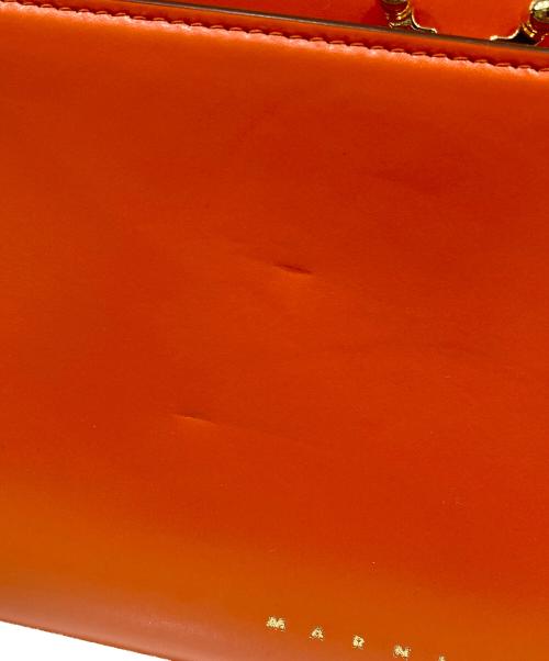 MARNI（マルニ）MARNI (マルニ) ショルダーバッグ／TRUNK REVERSE オレンジの古着・服飾アイテム