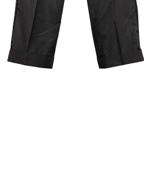 GUCCI（グッチ）GUCCI (グッチ) トラウザーパンツ ブラック サイズ:44の古着・服飾アイテム
