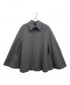 CLANEクラネ）の古着「REVERSIBLE BOA MILITARY CAPE COAT」
