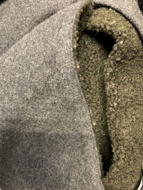 CLANE（クラネ）CLANE (クラネ) REVERSIBLE BOA MILITARY CAPE COAT サイズ:1の古着・服飾アイテム