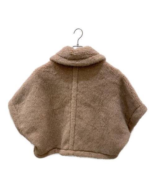 MaxMara（マックスマーラ）MaxMara (マックスマーラ) テディベアケープ キャメル サイズ:MLの古着・服飾アイテム