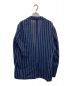 ernesto (エルネスト) Gian Franco Bommezzadri (ジャン フランコ ボメザドリ) ストライプ2Bジャケット ネイビー サイズ:50：11000円