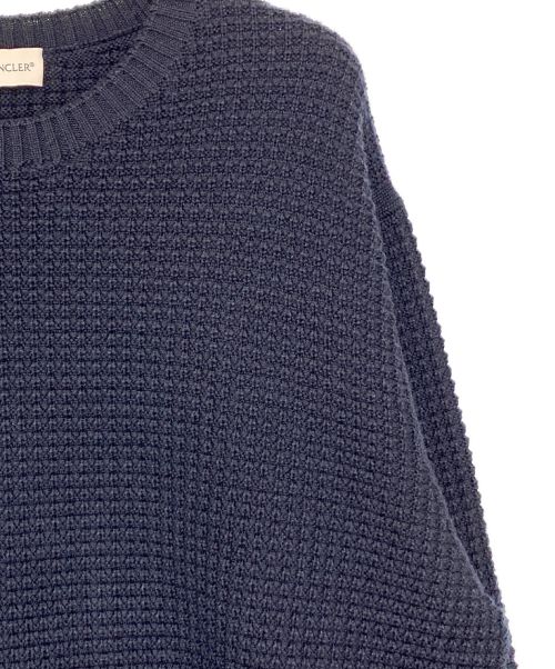 MONCLER（モンクレール）MONCLER (モンクレール) ニット ネイビー サイズ:XXLの古着・服飾アイテム