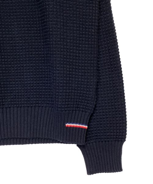 MONCLER（モンクレール）MONCLER (モンクレール) ニット ネイビー サイズ:XXLの古着・服飾アイテム
