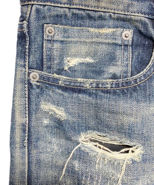NEIGHBORHOOD（ネイバーフッド）NEIGHBORHOOD (ネイバーフッド) SCRATCH SAVAGE . DP NARROW C-PT ブルー サイズ:Mの古着・服飾アイテム