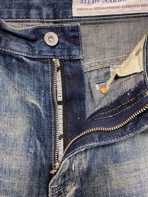 NEIGHBORHOOD（ネイバーフッド）NEIGHBORHOOD (ネイバーフッド) SCRATCH SAVAGE . DP NARROW C-PT ブルー サイズ:Mの古着・服飾アイテム