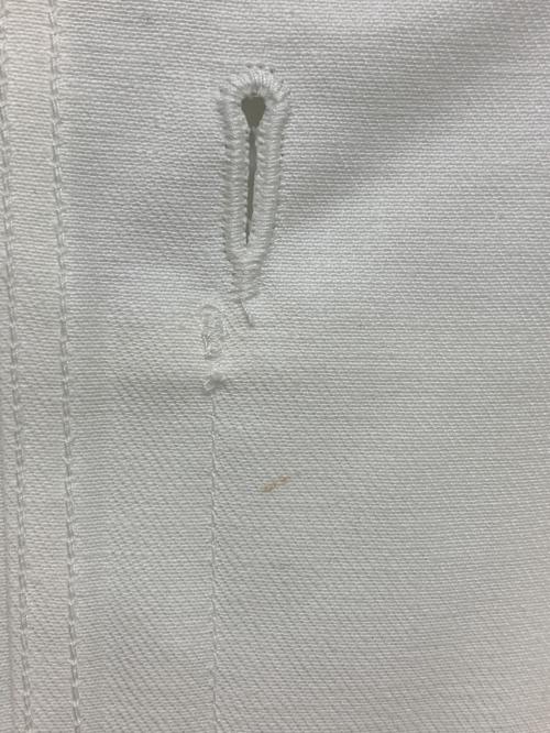 UNION LAUNCH（ユニオンランチ）UNION LAUNCH (ユニオンランチ) オーバーオール ホワイト サイズ:Sの古着・服飾アイテム