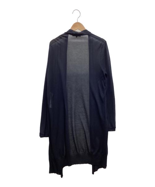 icB（アイシービー）icB (アイシービー) Airy Cool ロングカーディガン ネイビー サイズ:Sの古着・服飾アイテム