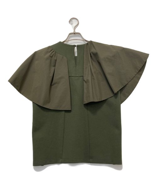 ELENDEEK（エレンディーク）ELENDEEK (エレンディーク) FLARE SL CS グリーン サイズ:Freeの古着・服飾アイテム