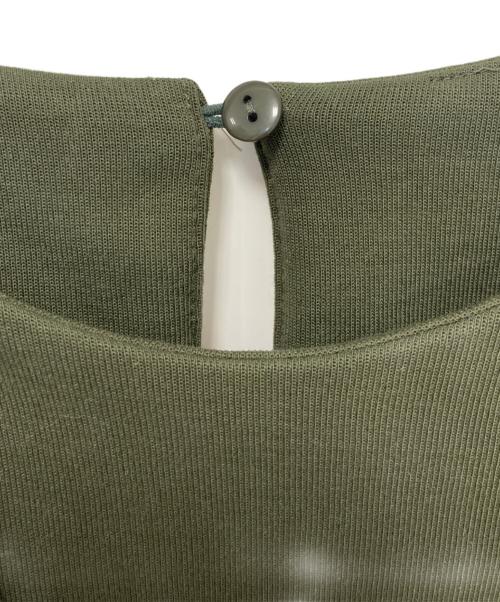 ELENDEEK（エレンディーク）ELENDEEK (エレンディーク) FLARE SL CS グリーン サイズ:Freeの古着・服飾アイテム