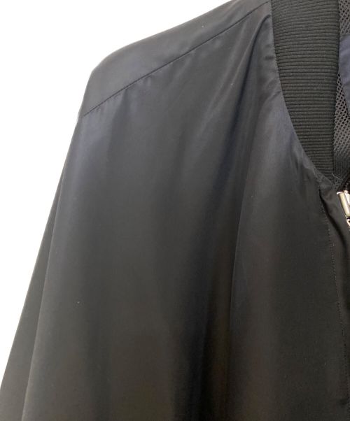 LIMI feu（リミフゥ）LIMI feu (リミフゥ) WIND AND SEA (ウィンダンシー) アシンメトリーブルゾン ネイビー サイズ:Mの古着・服飾アイテム