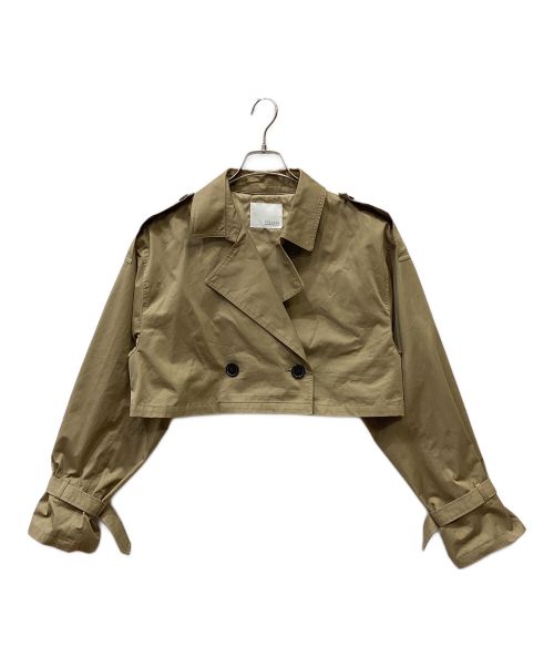 COLLAGE GALLARDAGALANTE（コラージュ ガリャルダガランテ）COLLAGE GALLARDAGALANTE (コラージュ ガリャルダガランテ) 3WAYトレンチコート ベージュ サイズ:Fの古着・服飾アイテム