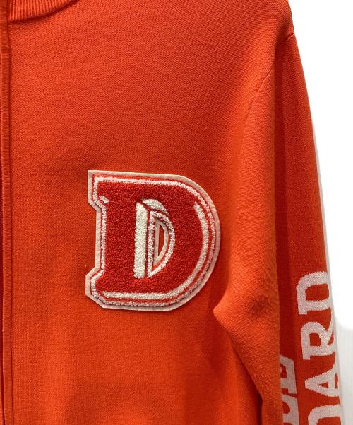 DOUBLE STANDARD CLOTHING（ダブルスタンダードクロージング）DOUBLE STANDARD CLOTHING (ダブルスタンダードクロージング) ジップアップニットジャケット オレンジ サイズ:Fの古着・服飾アイテム