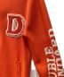 中古・古着 DOUBLE STANDARD CLOTHING (ダブルスタンダードクロージング) ジップアップニットジャケット オレンジ サイズ:F：4000円