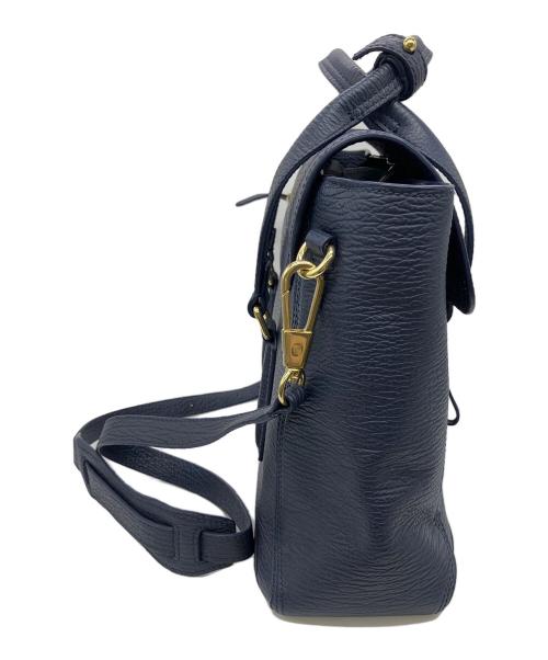 3.1PHILIP LIM（3・1 フィリップ リム）3.1PHILIP LIM (3・1 フィリップ リム) パシュリミディアムサッチェル2WAY ネイビーの古着・服飾アイテム