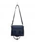 3.1PHILIP LIM (3・1 フィリップ リム) パシュリミディアムサッチェル2WAY ネイビー：10000円