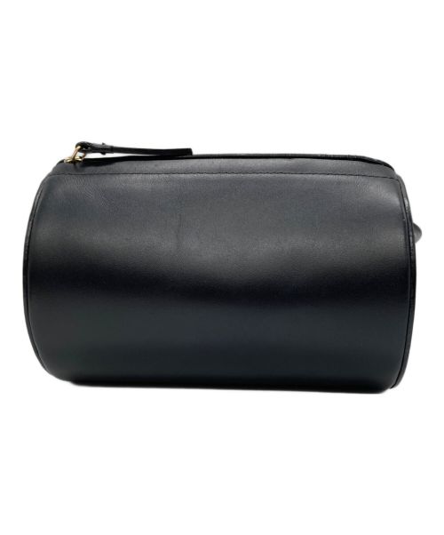 building block（ビルディングブロック）building block (ビルディングブロック) CYLINDER レザーショルダー ブラックの古着・服飾アイテム